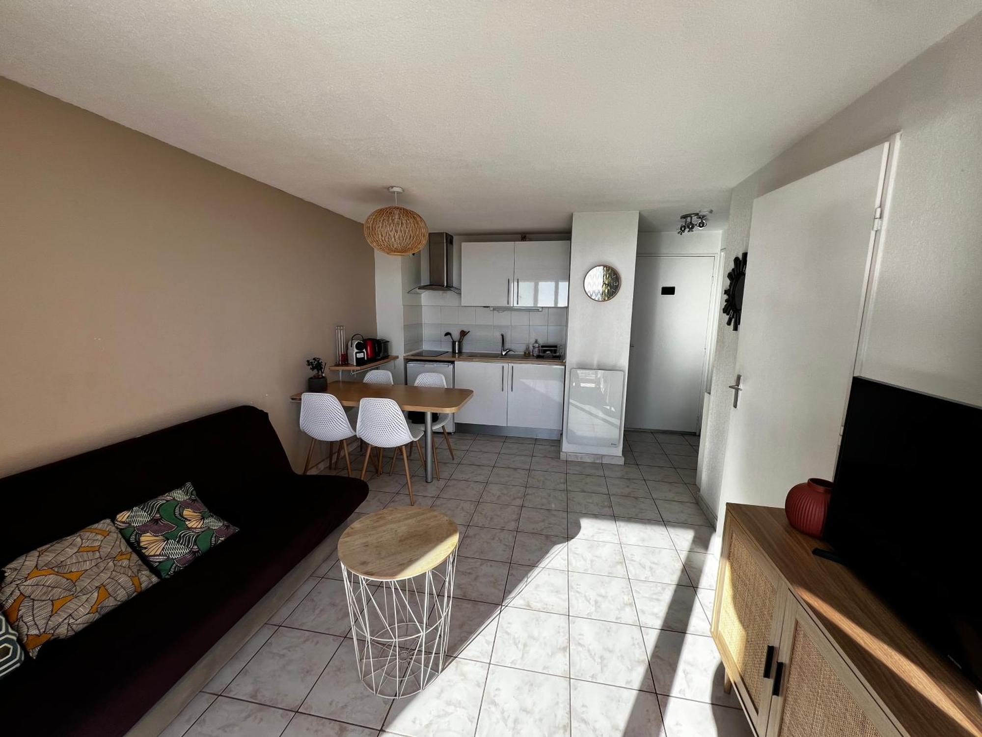 Appartement T2 valras plage Buitenkant foto