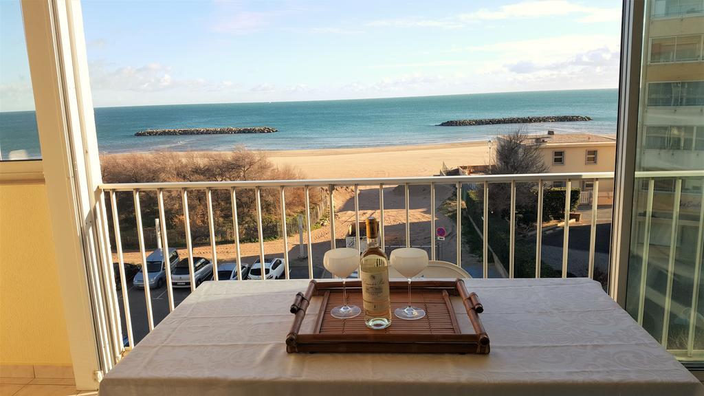 Appartement T2 valras plage Buitenkant foto